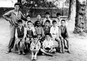 VILLE D ORAN ORE LUCHON 1954 L EQUIPE DES TOUAREGS DE PAUL LAVINA